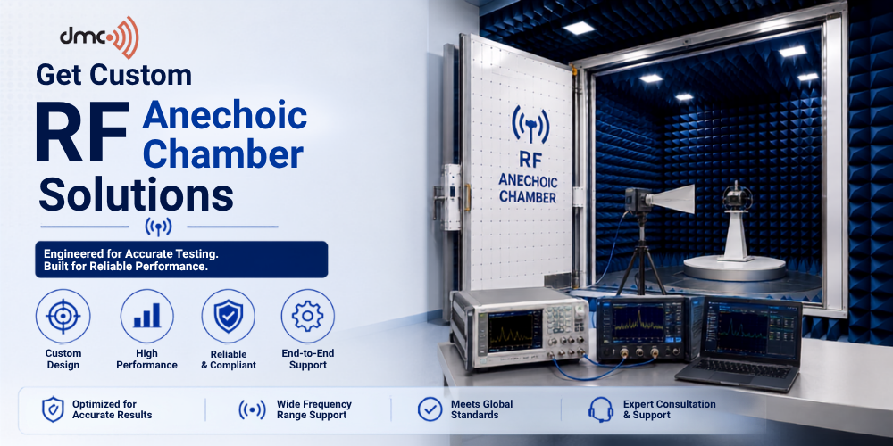 Get Custom RF Anechoic Chamber Solutions for Testing