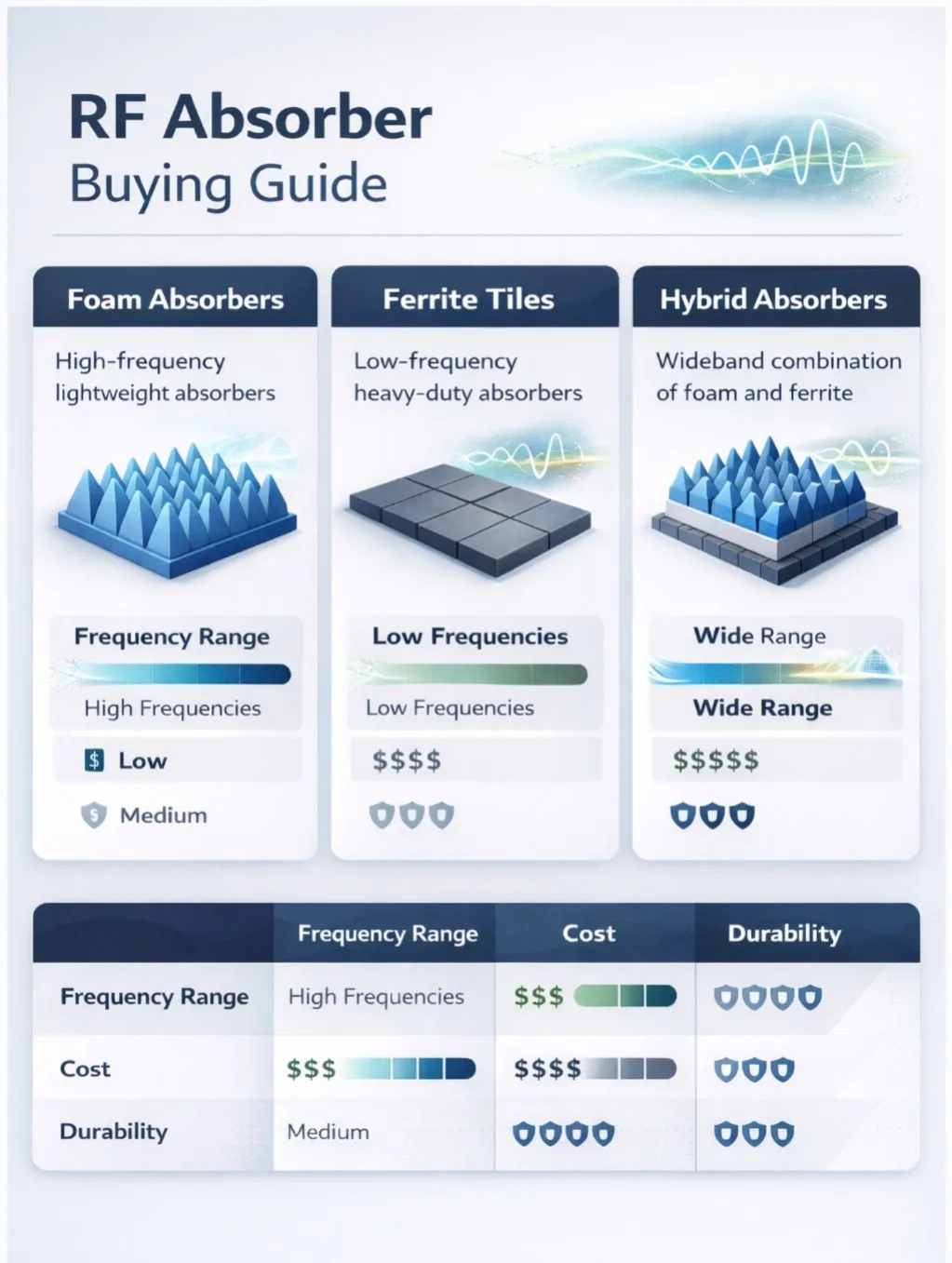 Best Place to Buy RF Absorbers Online
