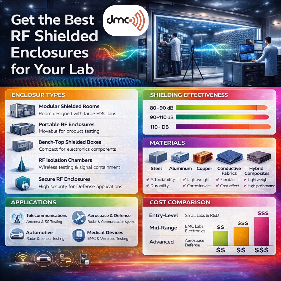 Get the Best RF Shielded Enclosures for Your Lab