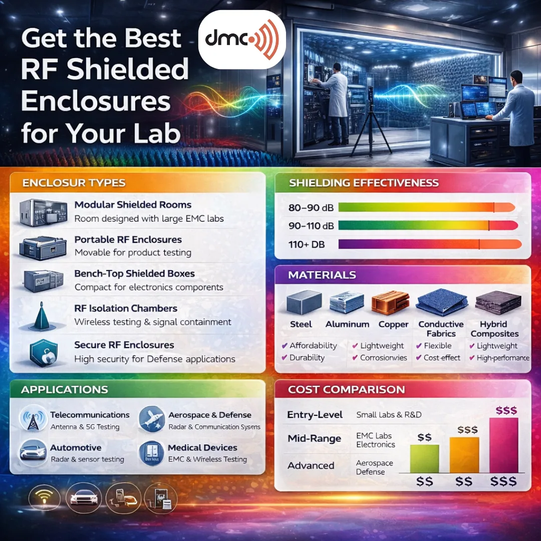 Get the Best RF Shielded Enclosures for Your Lab