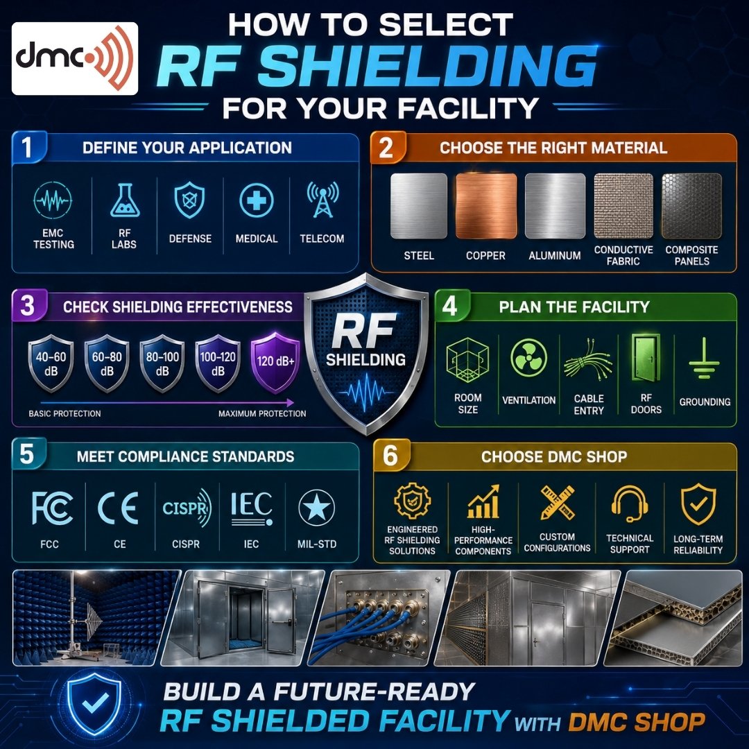How to Select RF Shielding for Your Facility 