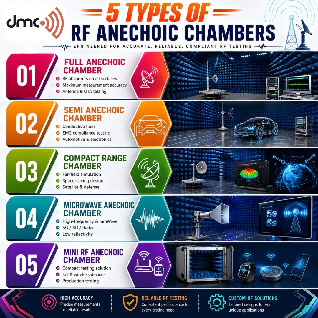 Types of RF Anechoic Chambers Explained