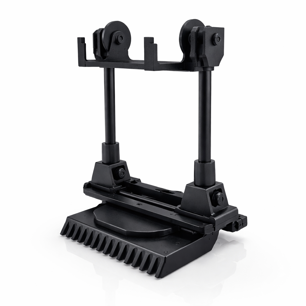 Dual Mast Floor Mount Positioner