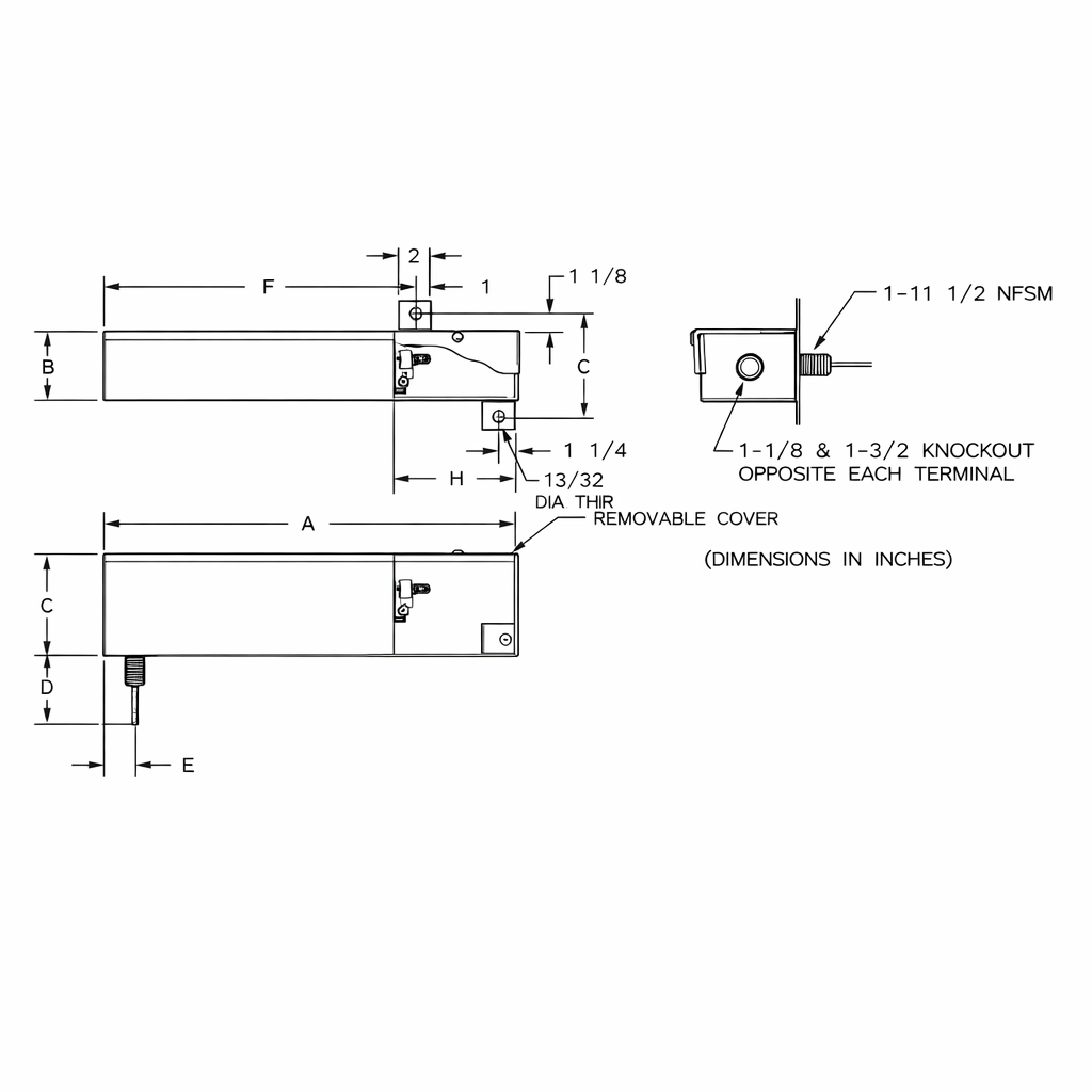 Series DMC-FC-00-X UL Tempest / COTS Filter